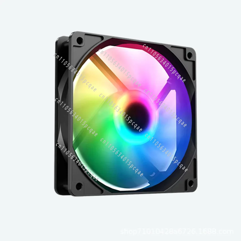 120Mm 1.8W PC System Ball Bearing Cooling Fan Copper Radiator White Computer Chassis