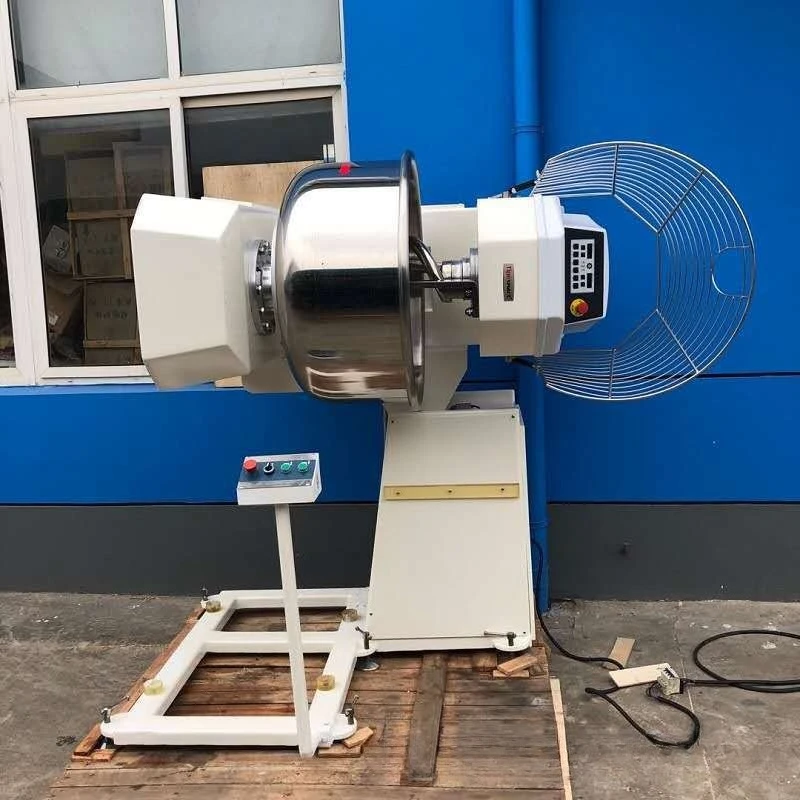 Automatic turning cylinder mixing machine, two-speed double-action intelligent automatic turning noodle mixing machine