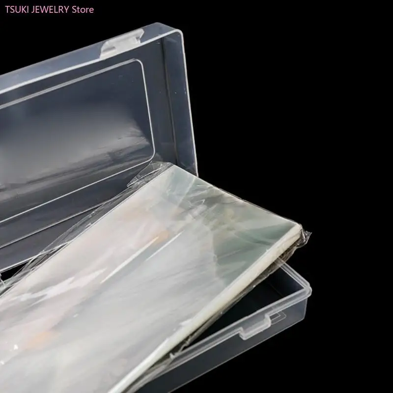 62KE 100 個透明通貨スリーブマネーホルダーボックス紙幣収納ケースコレクターや紙幣愛好家向け