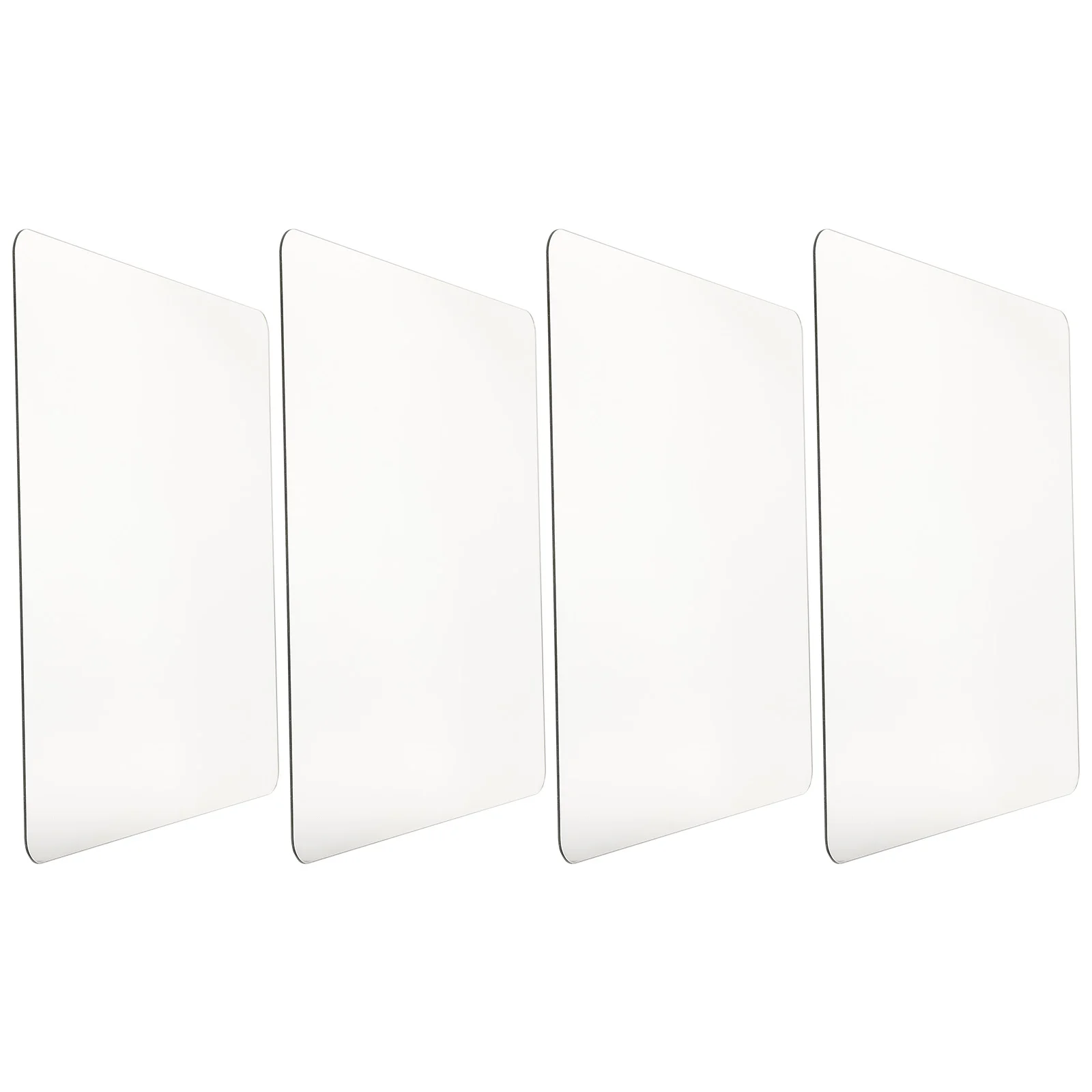 

4pcs 12x12inch Self Adhesive Mirror Tiles Shatterproof Glassless Mirrors Bedroom Bathroom Square Mirror Tiles
