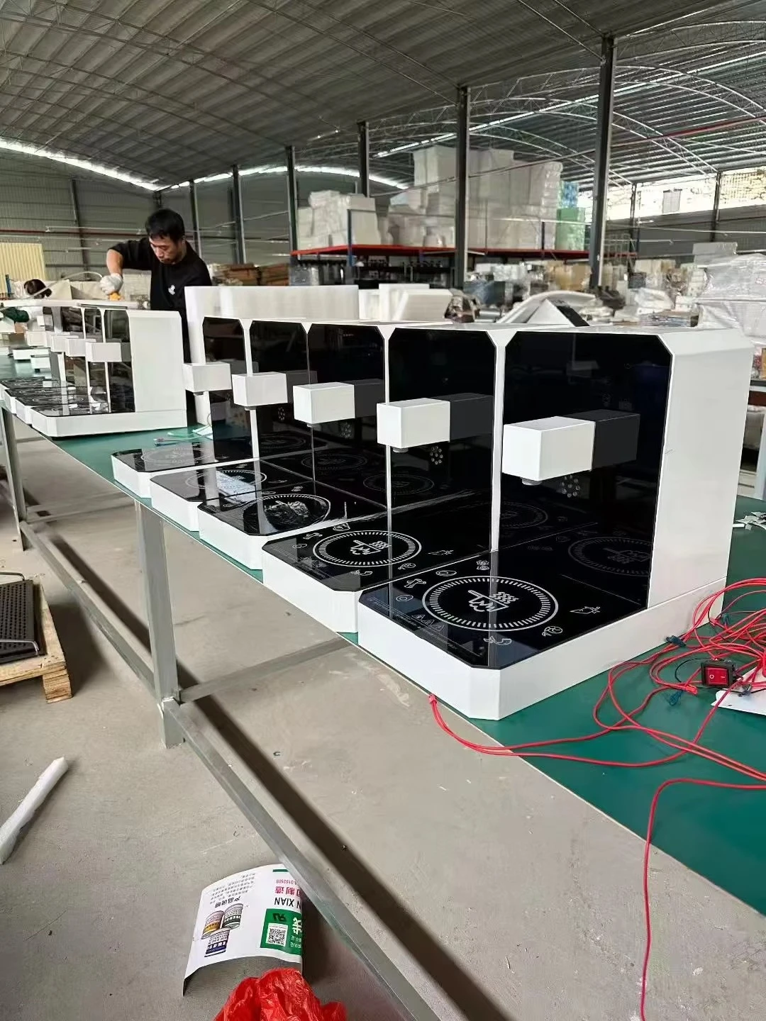 Induction Cooker Paper Bowl Ramen Noodle Cooking Pulling Machine Office Malls Restaurants Self-service Instant Noodle Cooker
