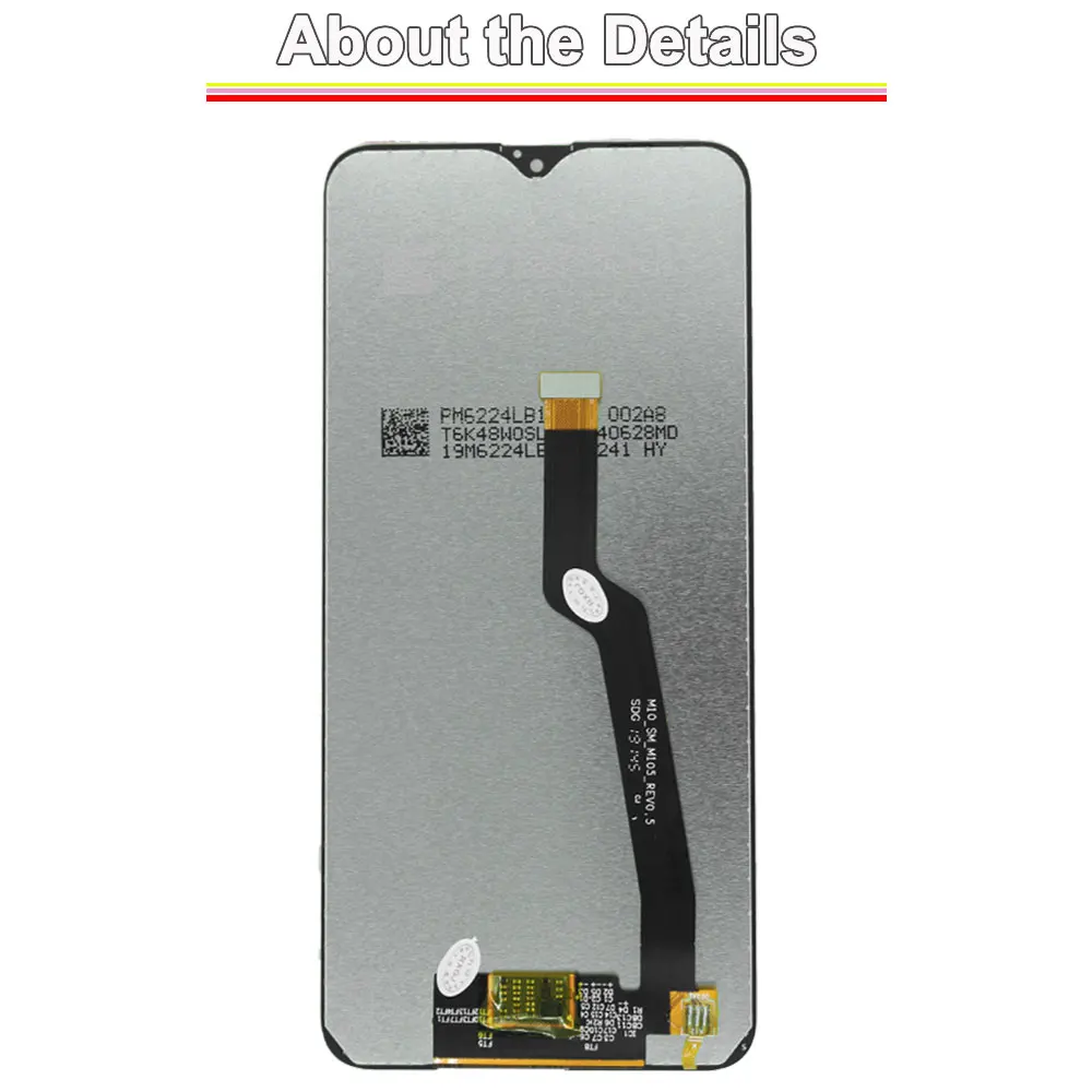 For Samsung Galaxy A10 A105 LCD Display Touch Screen Digitizer Full Assembly With Frame Phone Screen Replacement Repair Parts