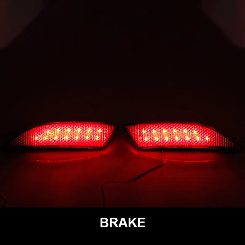 Réflecteur de pare-chocs arrière à LED pour berline Focus 3, frein arrière URA, lampe à iode, pièces automobiles, 2012-2014