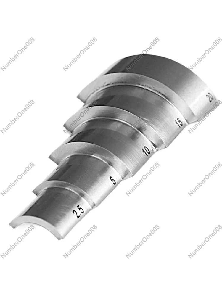 Ultrasonic Thickness Measurement 5-step Test Block Accuracy -0.02mm Thickness Block Carbon Steel/304 Steel