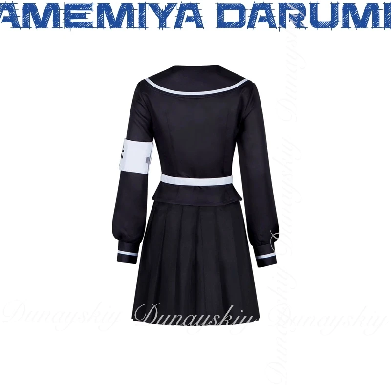 The Hundred Line - أكاديمية الدفاع الأخيرة - لعبة Amemiya Darumi التأثيرية مع Jk Landmine هو أزياء فتاة مراهقة التأثيرية بدلة كاملة