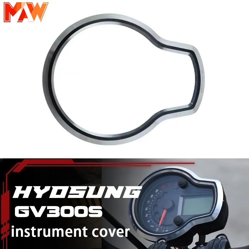 

Для HYOSUNG GV300s GV125 gv300s мотоцикл модифицированный прибор защитное кольцо металлический счетчик