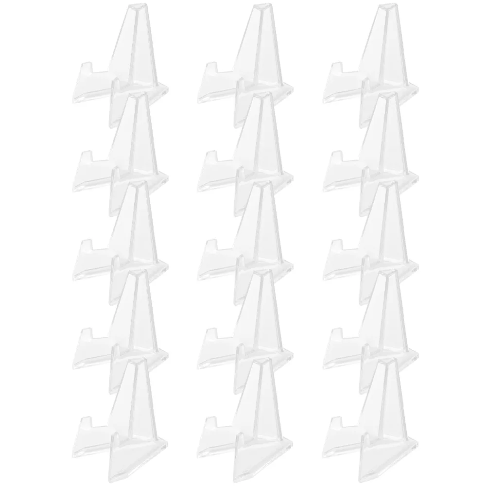 

15 Pcs Display Stand Holders Mini Easels for Photo Stands Plate Displaying Medal