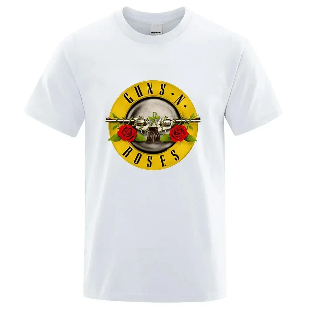 Guns N Roses T Shirt Cotton Hard Rock Band Men And Women Te Hip Hop Clothing Music Free Shipping 61581