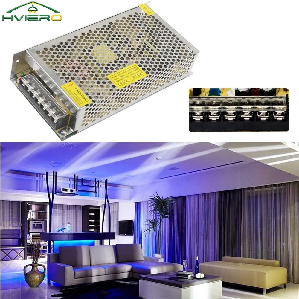 1X Power Supply Switching Adapter DC 12V Driver Converter LED Transformer For 5050 3528 2835 3014 Led Strip No Charger Required