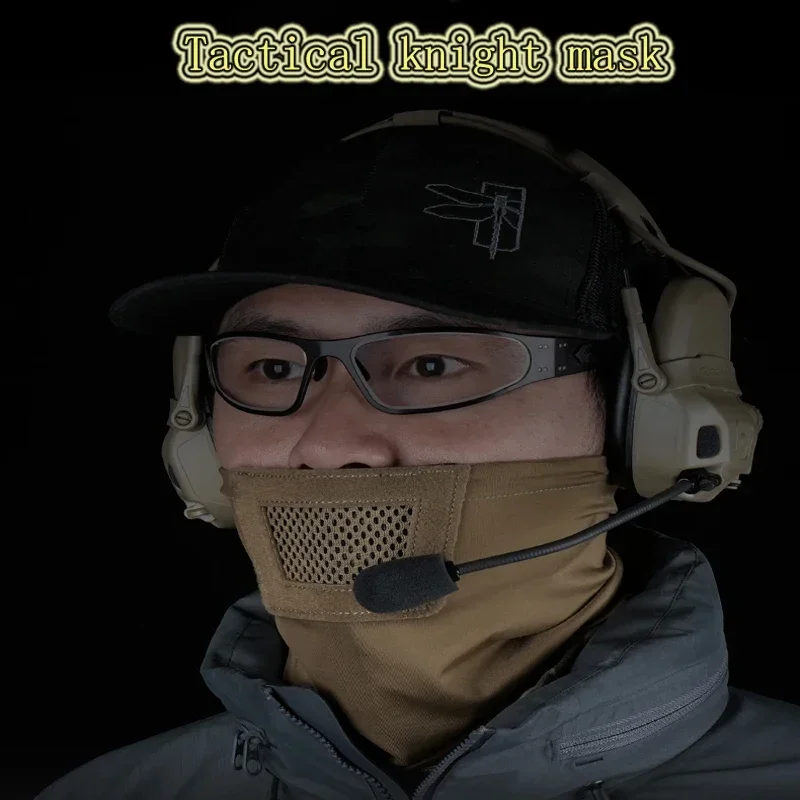 

Tactical Outdoor Multi-function Knight Mask Outdoor Multi-function Riding Half-face Breathable Mask Equipamentos Para Caça