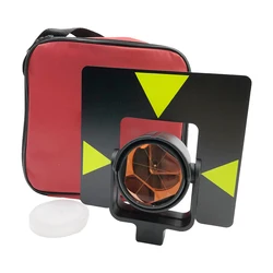 GPH1 GPR1 Prism With Metal Target plate Constant 0mm Replacement For Swiss Type Total Stations Surveying Instruments