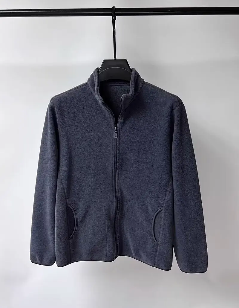 بلوفر صوف رجالي جديد لخريف وشتاء، سميك للدفء المضاف، معطف كاجوال مريح بياقة واقفة #6