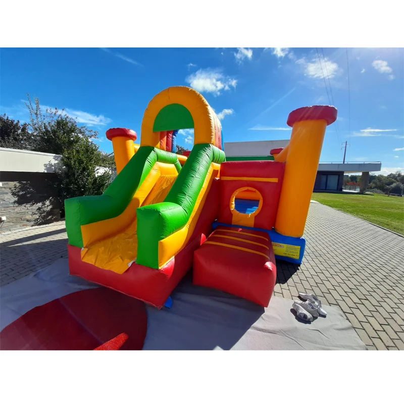 

Popular Design Inflatable Castle Inflatable Bounce House Slide Inflatable Playground For Kids Outdoor Playing