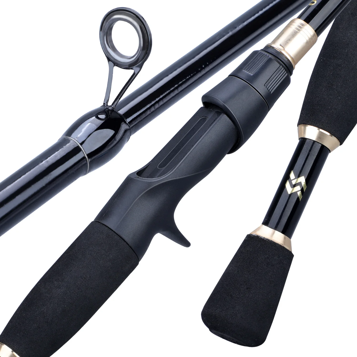 

Sougayilang 1.8-2.4m Telescopic Fishing Rod Ultralight Spinning/Casting Rod for Fishing Carbon Fiber Fishing Rod Tackle Pesca
