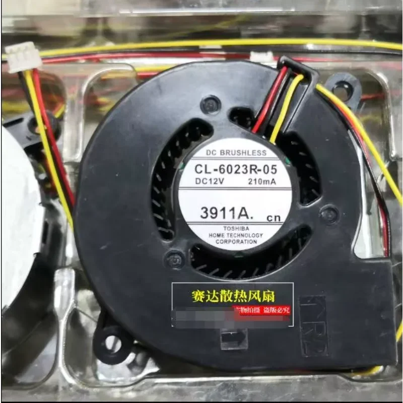

Вентилятор охлаждения сервера CL-6023R-05 DC 12V 0.21A 60x60x23мм, 3-проводной