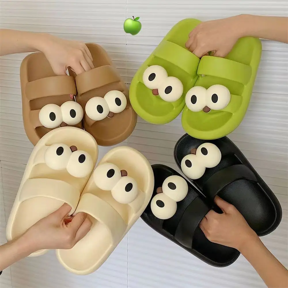 귀여운 스테레오 눈 슬리퍼 악어 액세서리, 플러스 사이즈, DIY 신발 장식, 신발 버클 꽃, 재미있는 버클, 새로운 모델 2024 