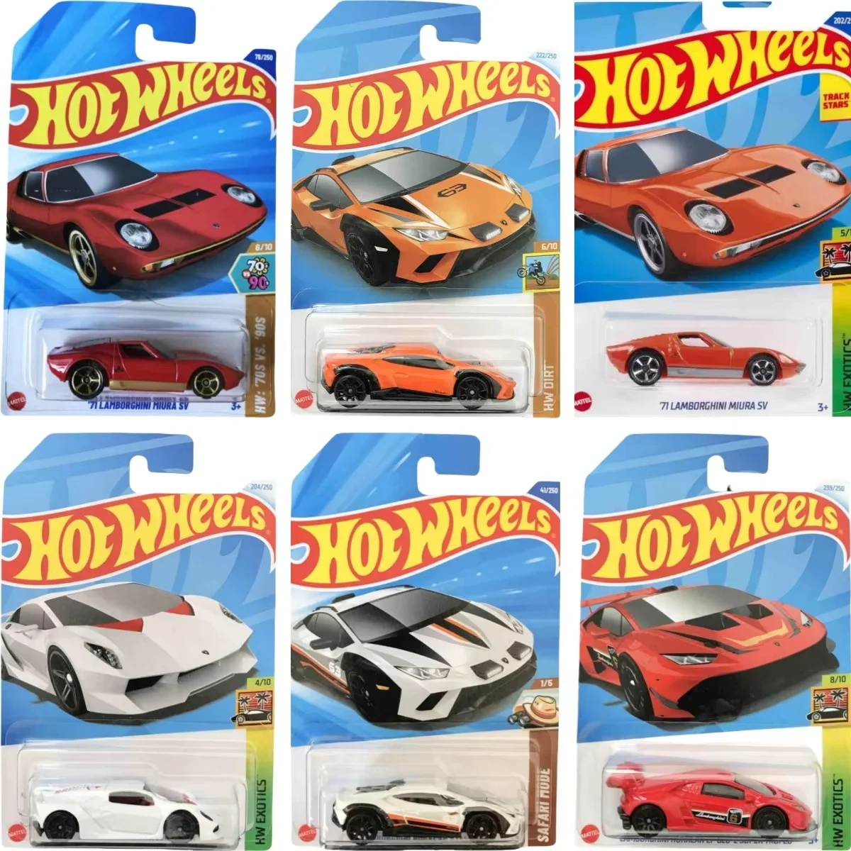 

Original Hot Wheels Lamborghini Series Supercar 1:64 Scale Toy Model Cars Diecast Vehicle Desktop Collectible Car Toys Gifts