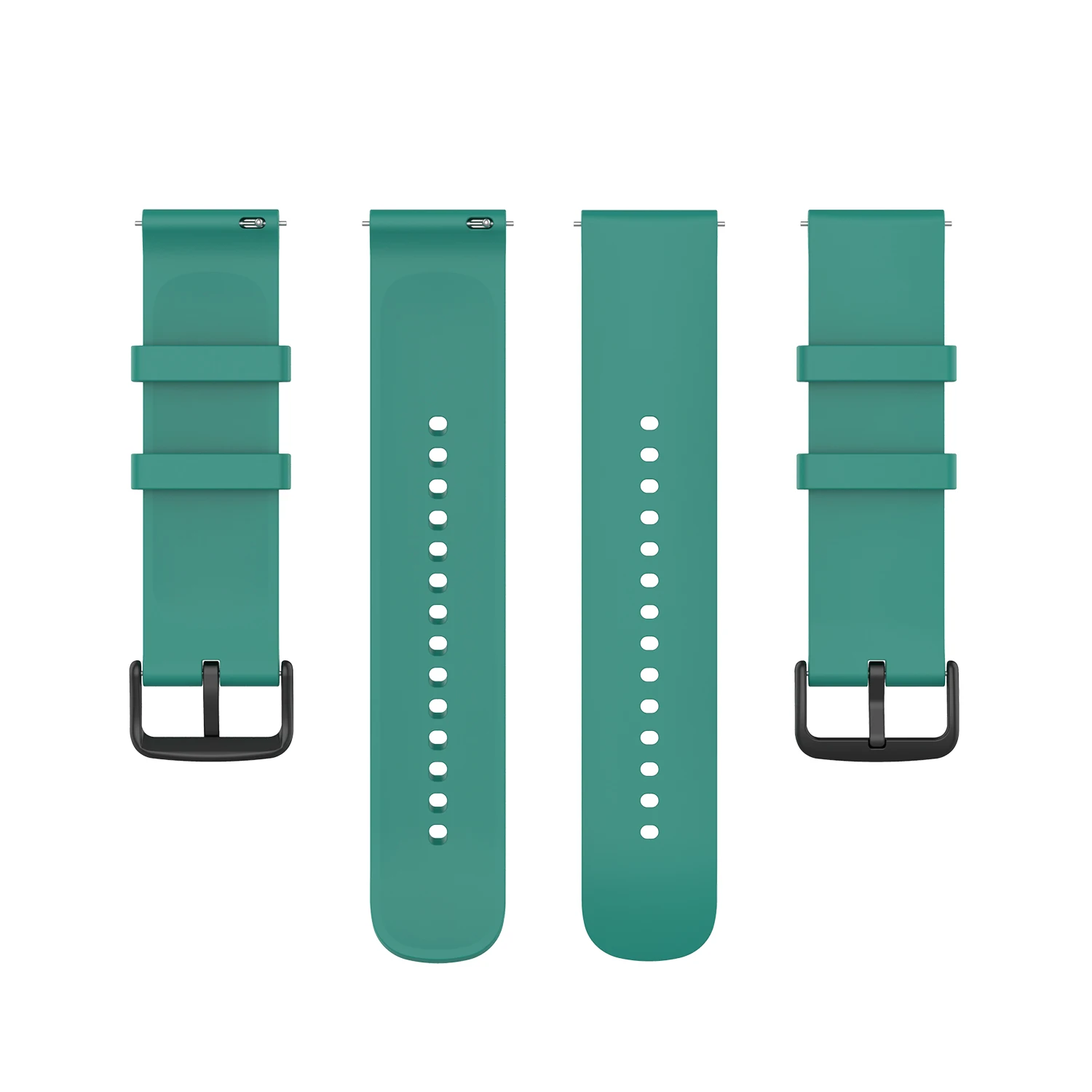 20mm 22mm Silicone Strap For Xiaomi Huami Amazfit GTR GTS 2 3 4 Mini/GTS 3 2 2e/Bip Lite/Bip S Watch Band for Garmin Venu SQ