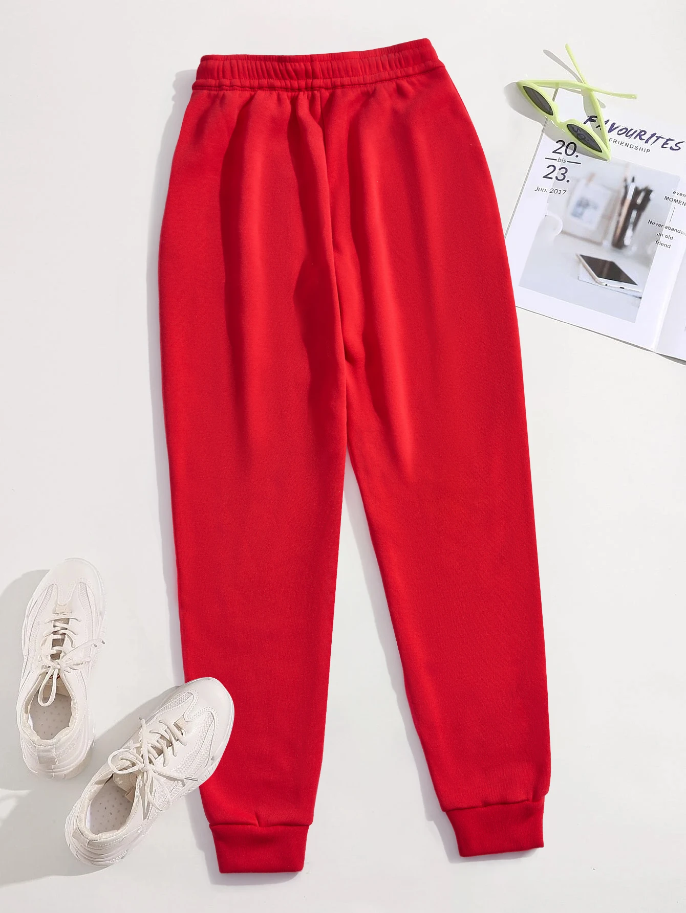 شيكاغو لا تتخلى أبدًا طباعة الرجال أساسيات بناطيل تدفئة الصوف موضة بنطلون الرباط كل مباراة Sweatpants الذكور الخريف Sportpants