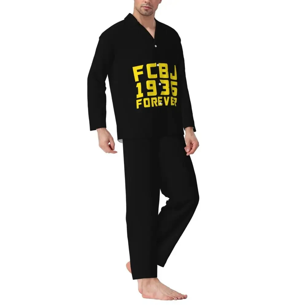 Israel Beitar Jerusalem Autumn pajamas men's pajamas set two-piece long-sleeved tops and trousers home