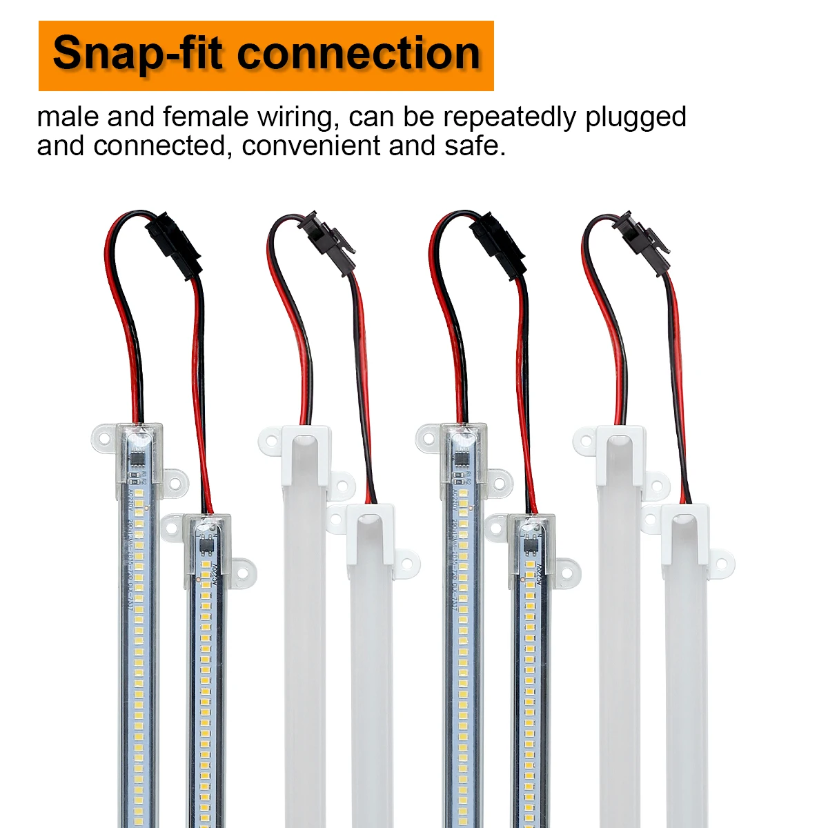 1x-12x Led Tube Light Bar Lights 30cm 40cm 50cm Photography Display Using Aluminum Storage Night Warm Kitchen Lamp Showcase High