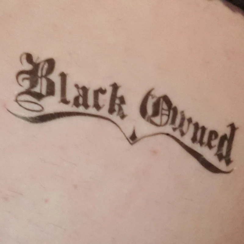 BlackOwned Tattoos, temporäres Tattoo für Erwachsene, Cuckold, Hotwife wasserfester Aufkleber. – Detail 7