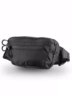 Sac Bando - Sac banane tactique pour homme avec ceinture ajustable, poches zippées, sac ceinture compact et léger