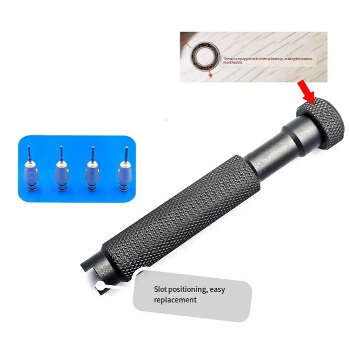 Watch Repair T-Handle Screwdriver - Thick Grip for Watchmakers & Jewelry Tools
