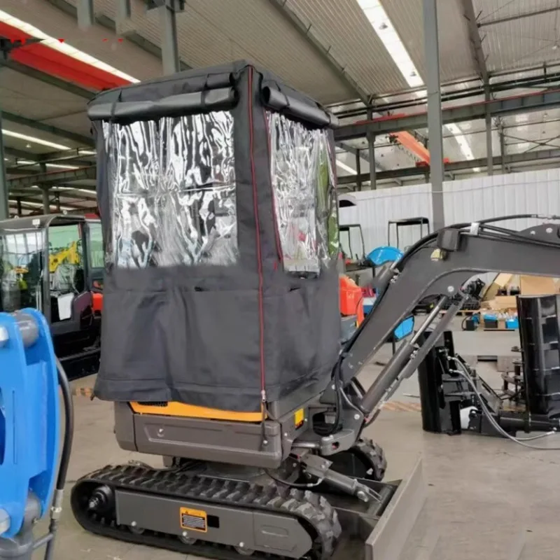 Couverture de voiture pour Mini pelle, 1 pièce, auvent chaud épais en Pvc coupe-vent pour différents modèles