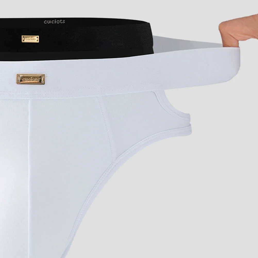 Workout Gear Mens Cotton Briefs Sports Underpants Breathable Cotton Underwear Boxer 2XL Breathable Fabric Elastic Waistband