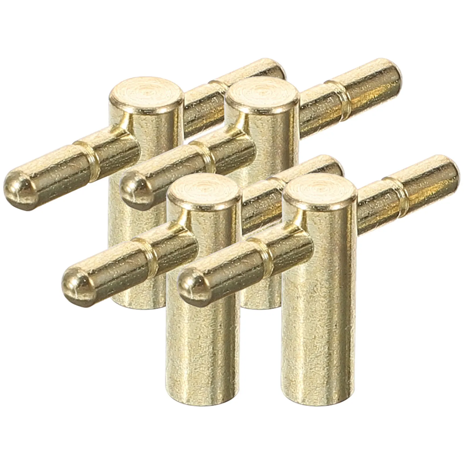 

4 Pcs Winding Clockwork Movement Key Keys Musical Mechanism Machine Golden Iron