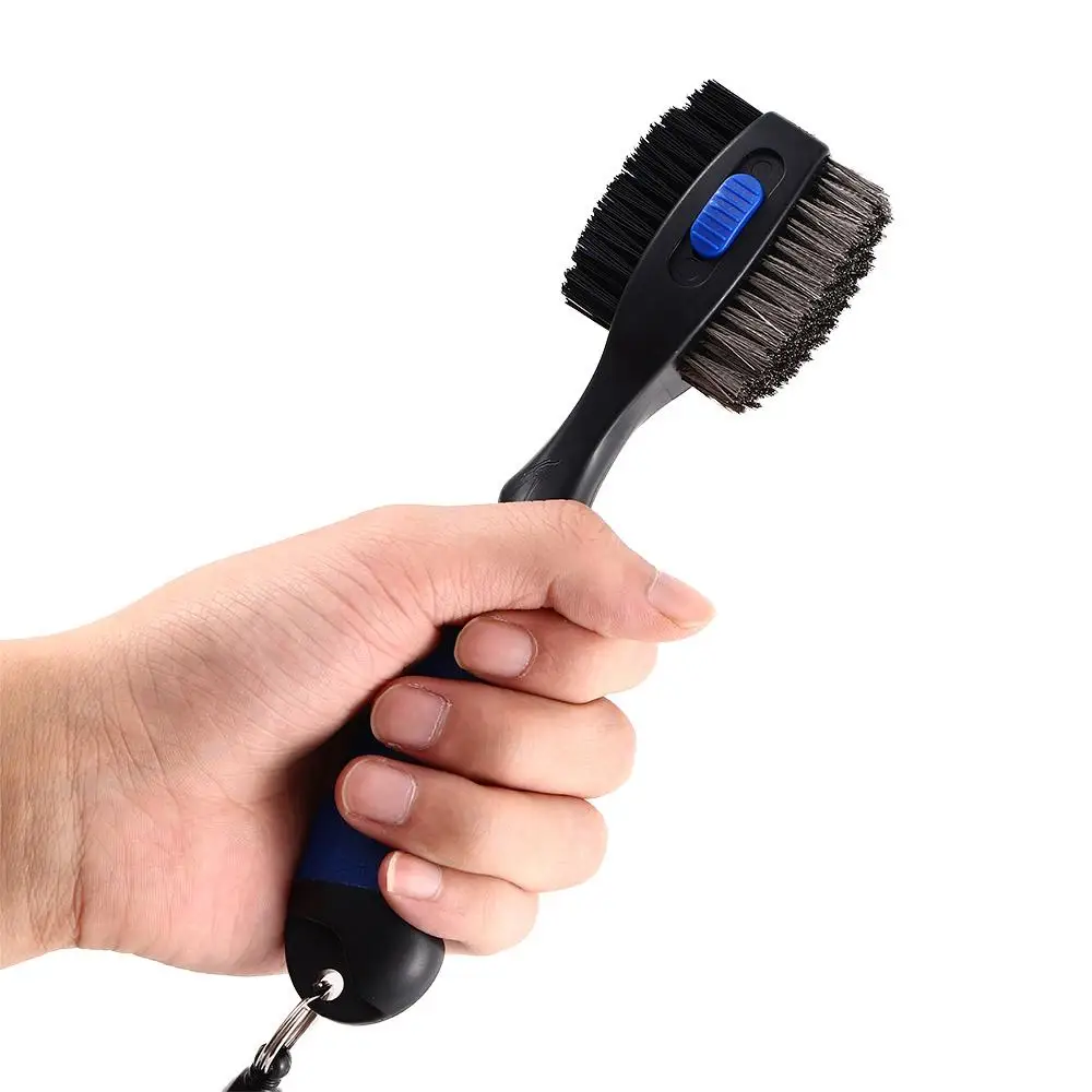 

Goods Cleaning Tool Golf Accessories Golf Club Brush Golf Groove Cleaning Brush Sharpener Tool Retractable Groove Cleaner