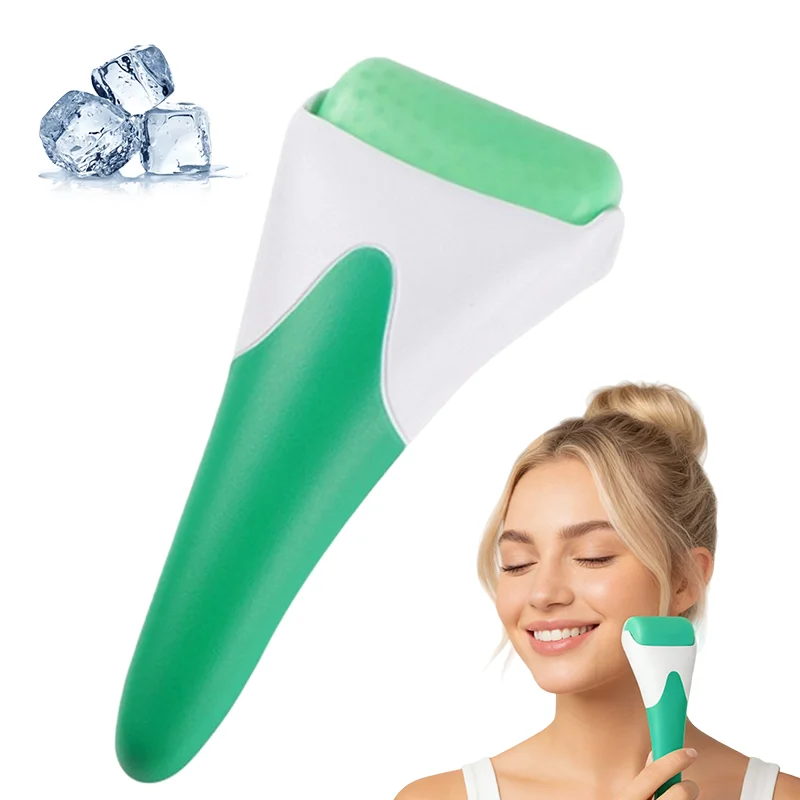 Rouleau de glace pour le visage et les yeux, soulagement des yeux gonflés, réducteur de rides, masseur Facial, outil de soins de la peau, appareil de beauté, thérapie par le froid