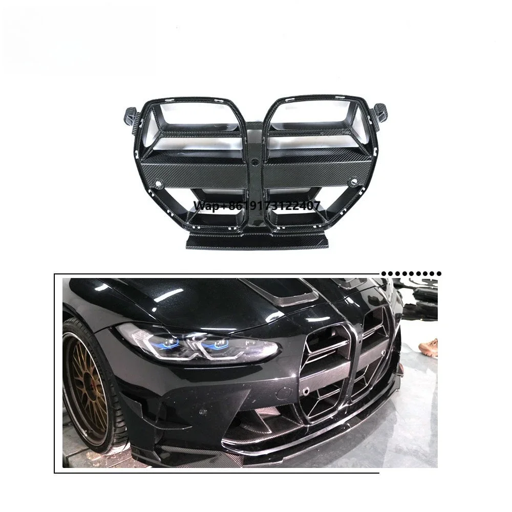 

Карбоновая передняя решетка радиатора для G80 M3 и G82 / G83 M4 2021-2022 без ACC