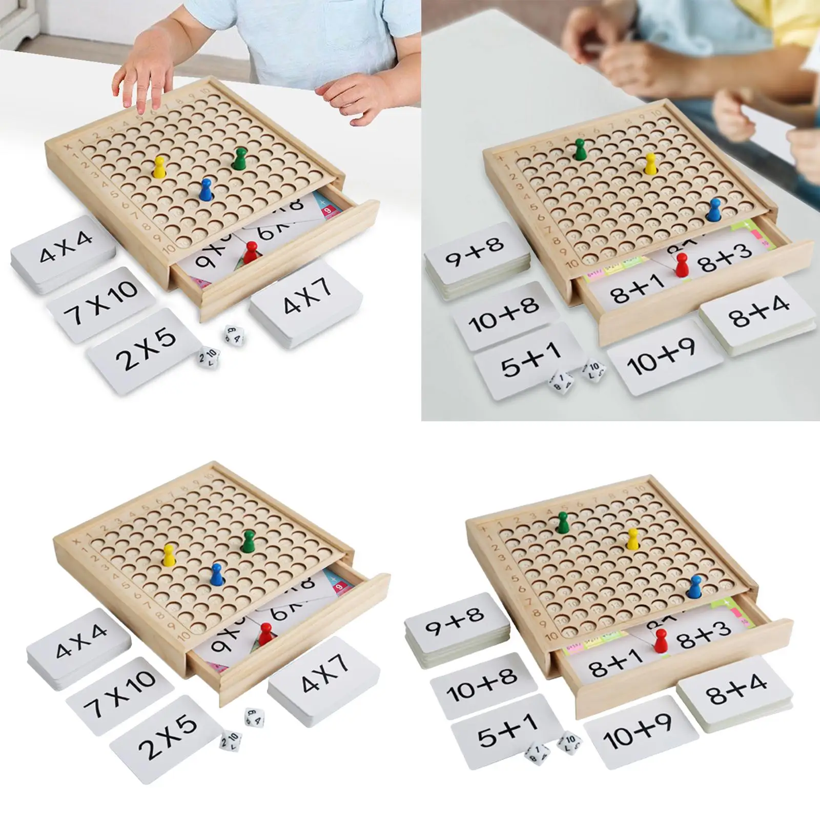 木製の掛け布団,数学学習玩具