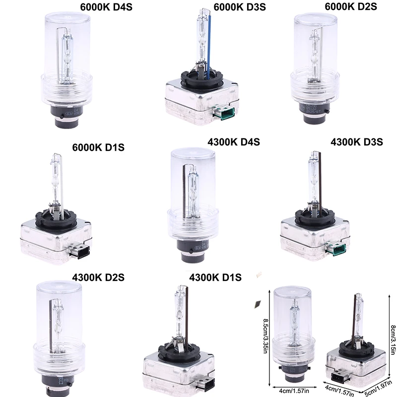 1Pc 12V 35W Headlam…