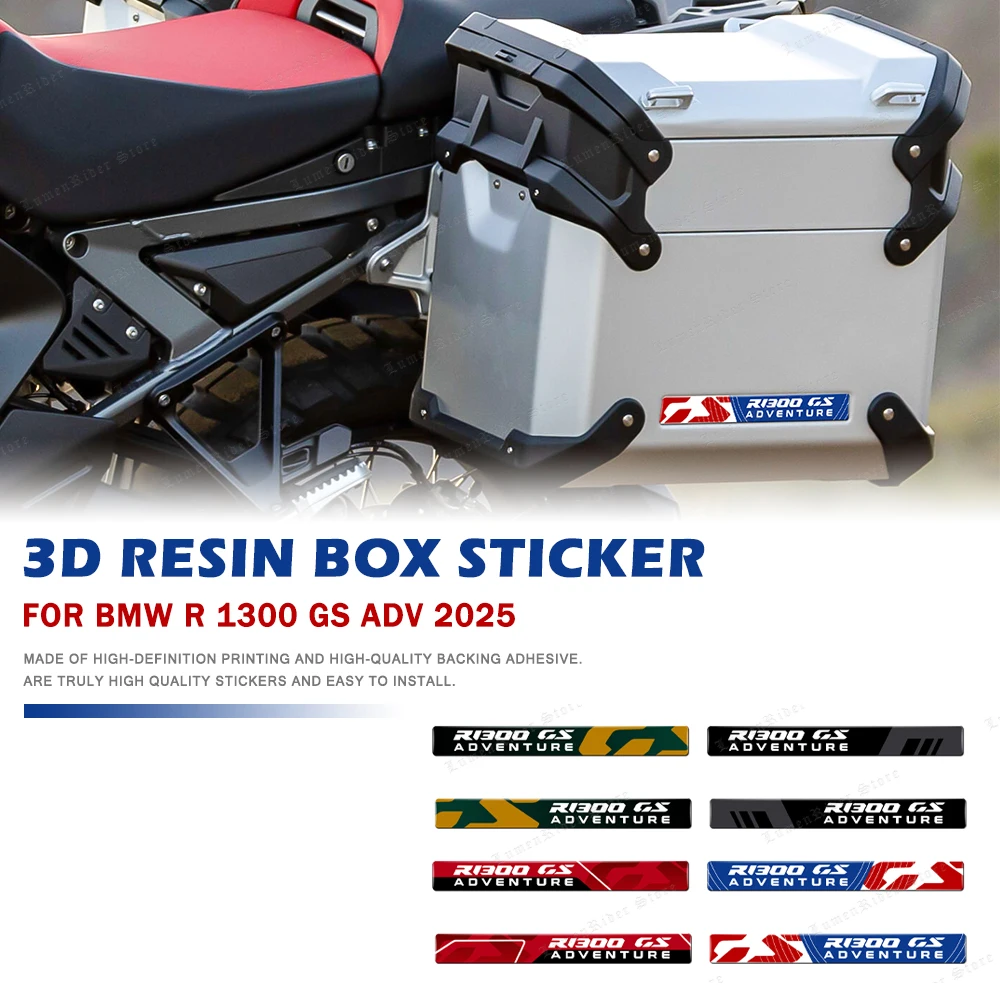 

Suitcase Kit Motorcycles Luggage Accessories 3D Sticker Protection Suitcase Decal for BMW R 1300 GS R1300 ADV 2025