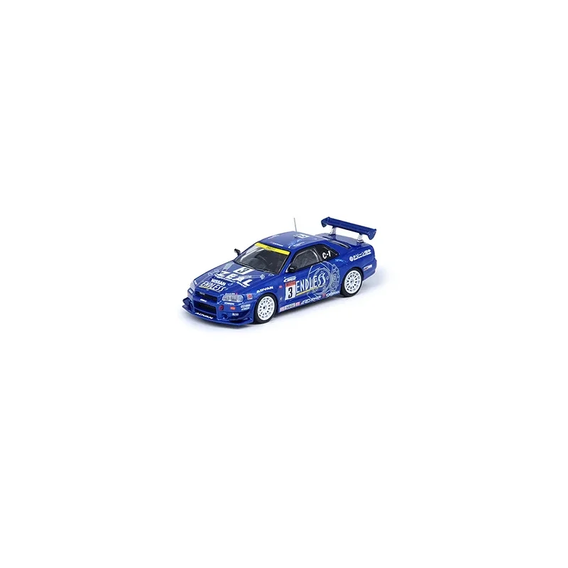 PreSale INNO 1:64 Skyline GTR R34 #3 2002 Diecast Diorama Car Model Collection Miniature Toys