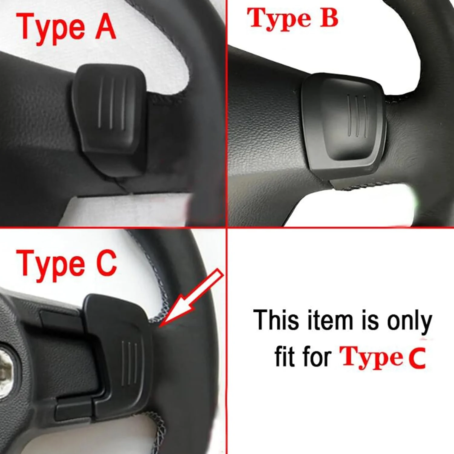 For Volkswagen Golf MK7 Polo GTI/GTD/GTE/R R-line Pair Car Steering Wheel Shift Paddle Extend DSG Gear Shifter Paddle Extension