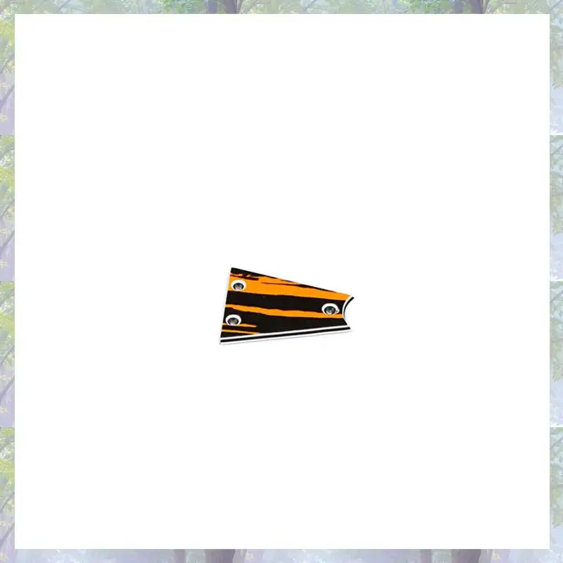 3 رقائق مثلث الغيتار الجمالون غطاء قضيب 3 حفرة الجمالون قضيب لوحة لقطع غيار الغيتار الكهربائي باس