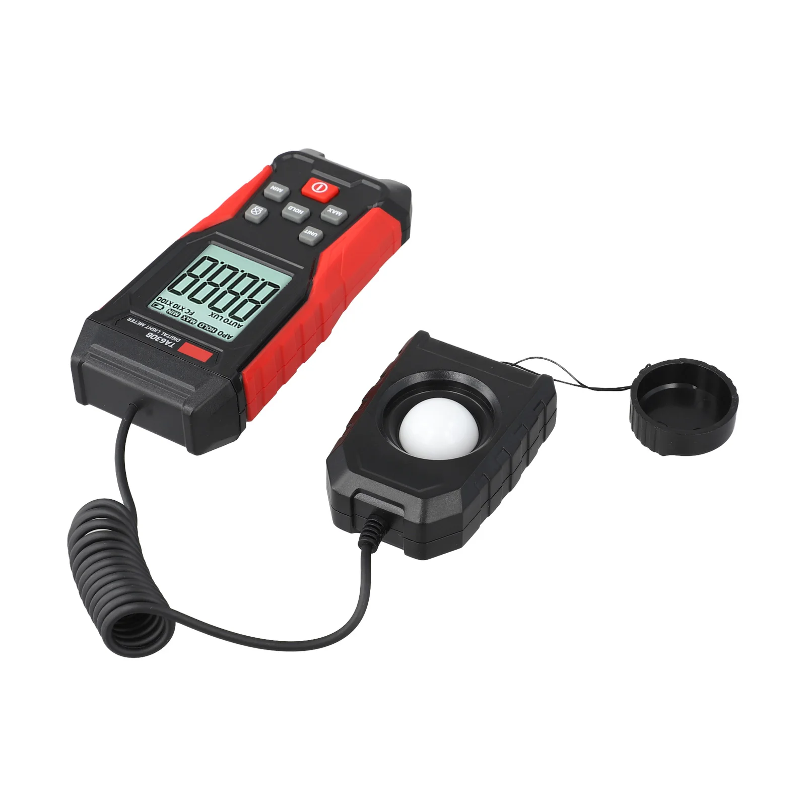 

TA630B Portable Illuminance Meter with User Friendly Interface Quick Switch Between Measurement Units of Lux & FC