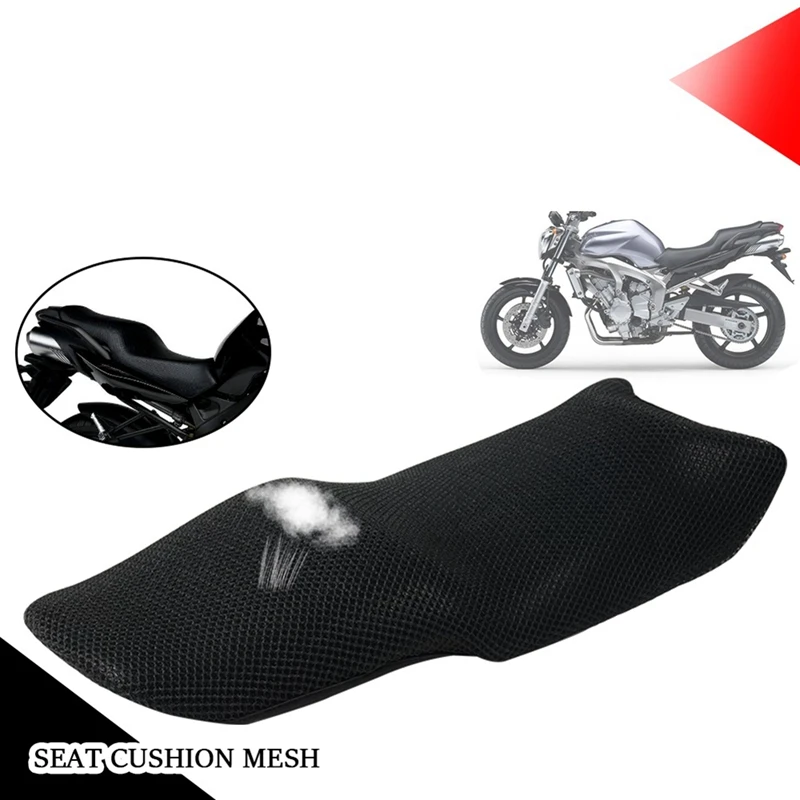 Motocicleta Seat Cushion Cover, Proteção Guard, malha respirável, substituição para YAMAHA FZ6, Fazer, FZ6N, FZ6S, FZ 6N, 6S, 2006, 2006