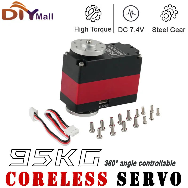 

STS3095-C001 95KG 8.4V Full Metal Magnetic Encoder 360 Degree TTL Bus Servo Smart Feedback For Industrial Robot
