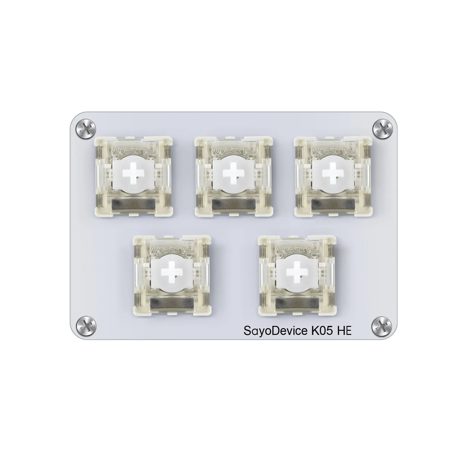 Custom 8000Hz Magnetic Switch Mini Keypad for osu Rhythm Games, Rapid Trigger Hall Effect Macro Pad Wired USB-C, Third-Party Pad