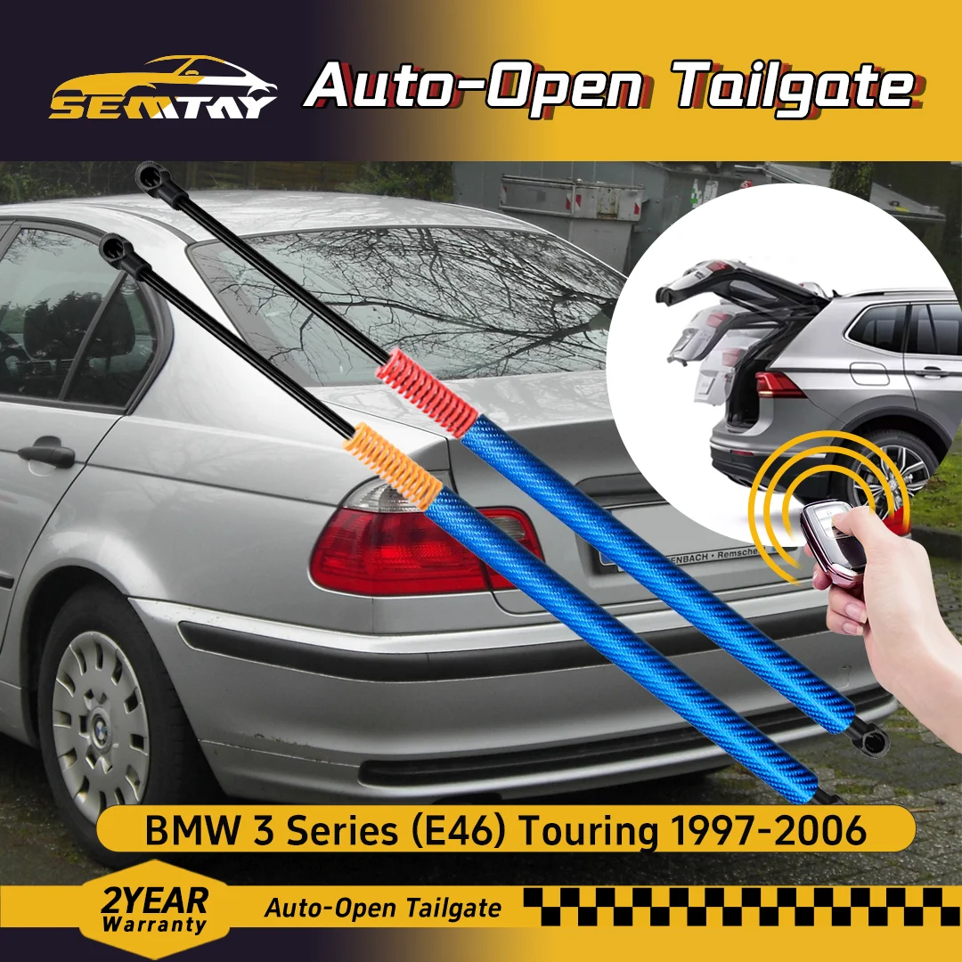 

Автоматические амортизаторы SEMTAY с пружиной для багажника BMW 3 серии E46 Touring 1997-2006, поддержка задней двери багажника