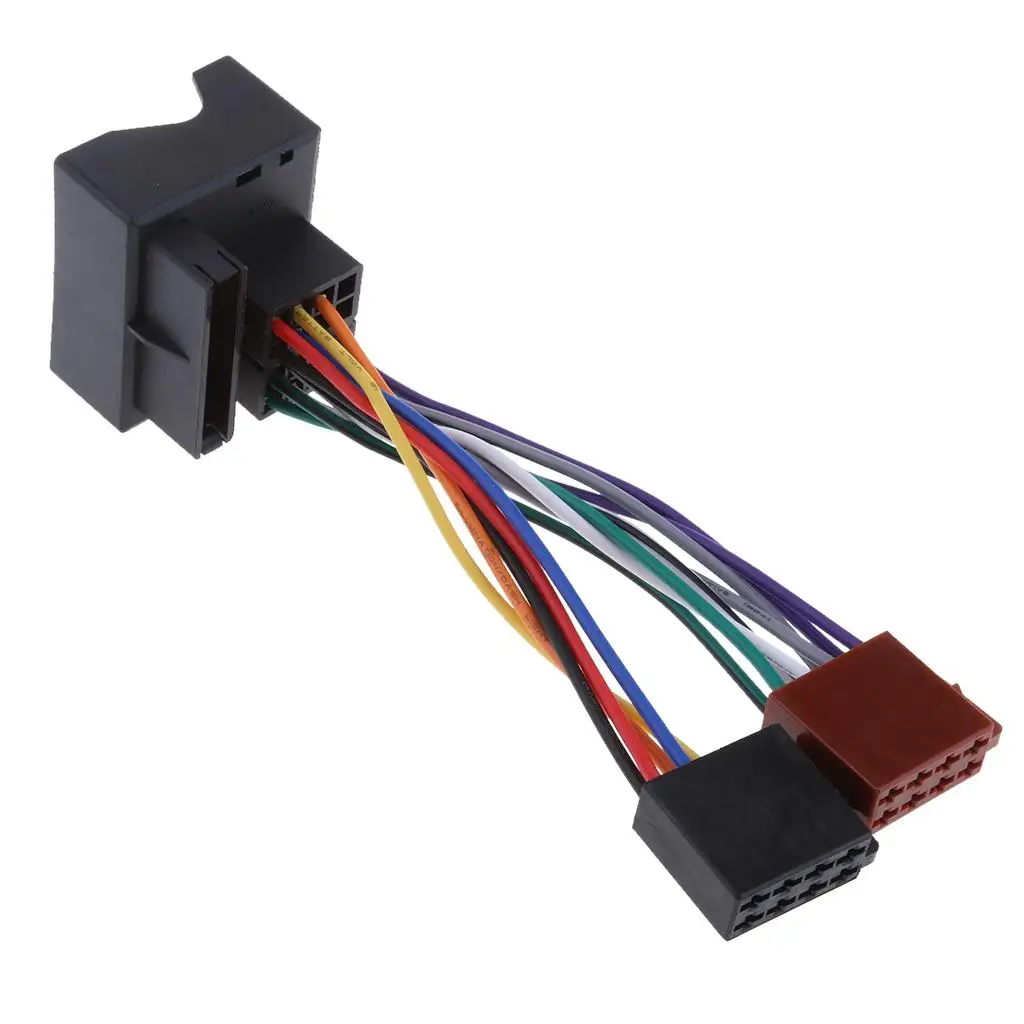 New ISO Stereo Head Unit Harness Adaptor Cable for FORD FOCUS C-MAX 2003 for FORD FUSION 2002-2008 ISO Wiring Adapter