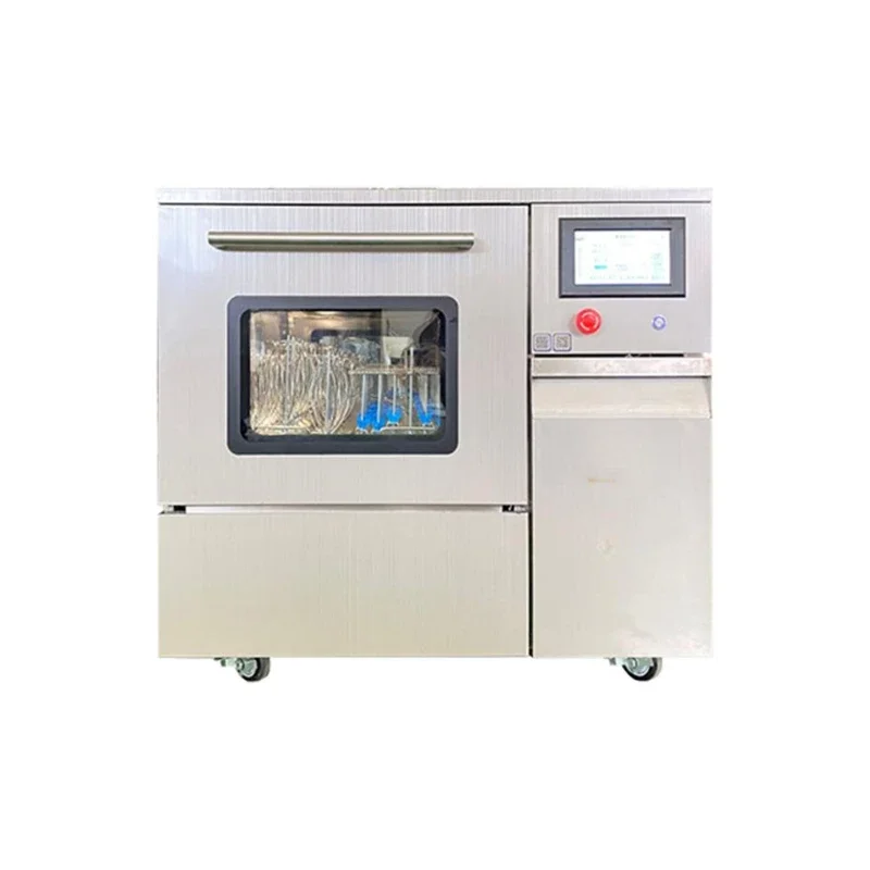 Bottle Washing Machine HX-XP100P Microcomputer Laboratory Bottle Cleaning, Automatic Glassware Washing Machine