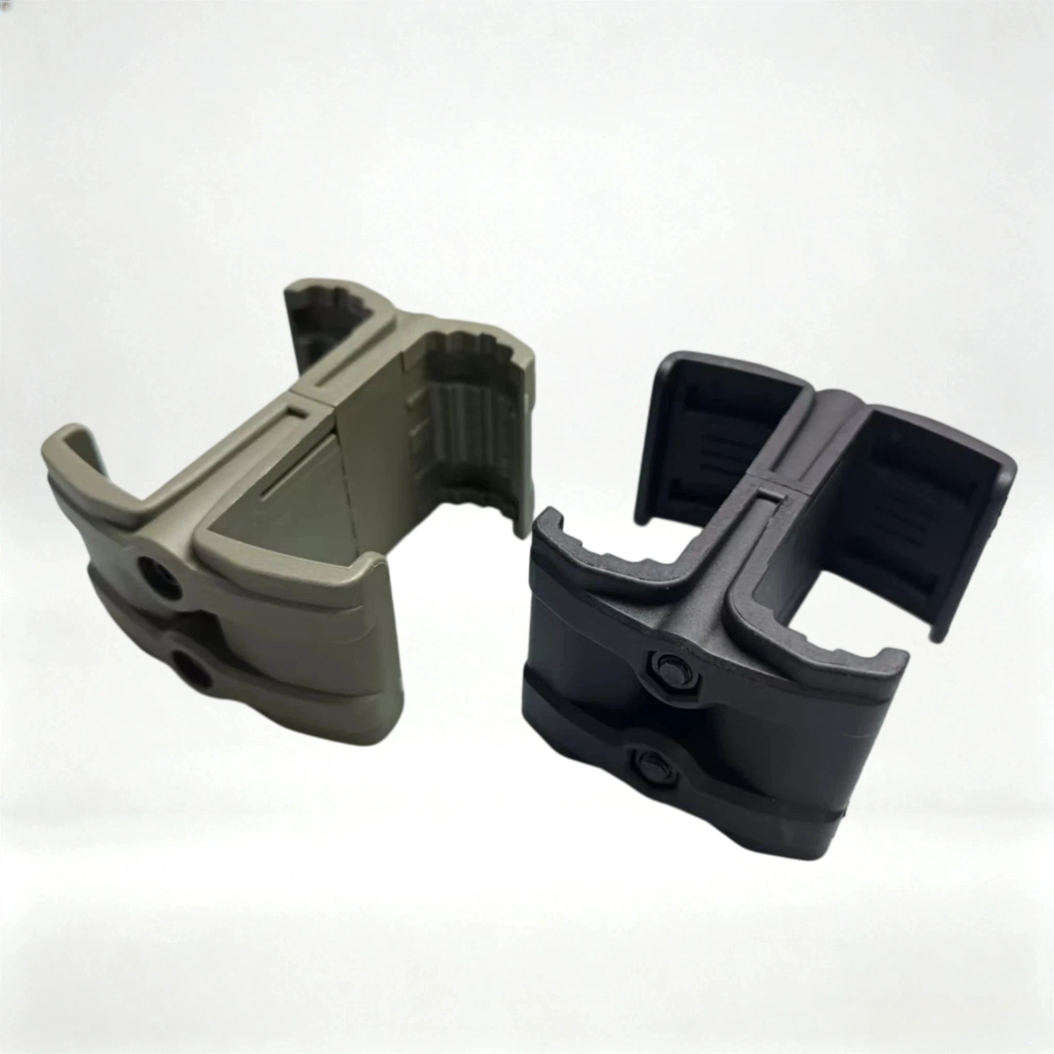 Universal Dual Parallel Mag Coupler Connector Clip AK AR15 M4 Mag595 Airsoft Speed Loader Hunting Outdoor Accessories - view 5