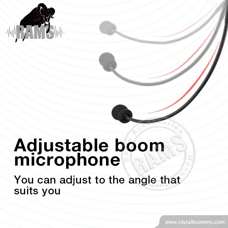 Behind The Head RayTalk Aviation Headset PH-500 GA Plug Noise Cancelling Headphone For Pilot