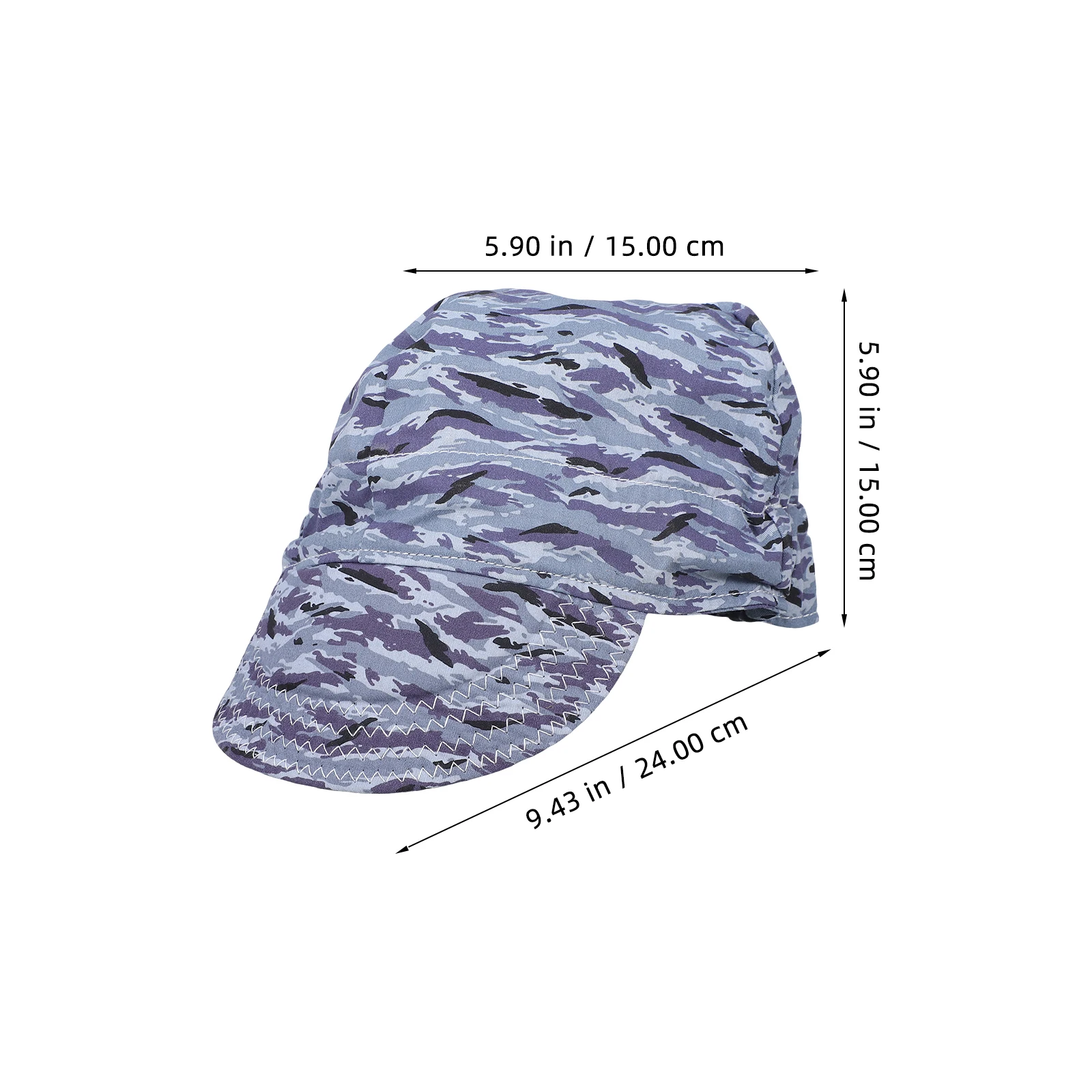 

Dust Cap Welder Protective Hat Adjustable Size Breathable Cotton Material Sweat Absorbing Welding Tool Men Women